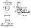 Унитаз-компакт VitrA Form 300 9729B003 стандартное сиденье