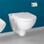 Унитаз подвесной Villeroy & Boch O'Novo 5660HR01 alpin, безободковый 5660HR01