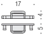 Крючок Colombo Design Time W4227.000